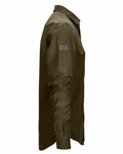 Amundsen Sports Shirts & Tees^Amundsen Flannel Shirt 485 Hunter Green