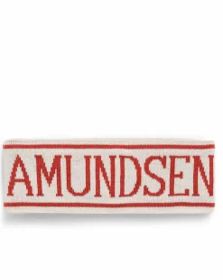 Amundsen Sports Headwear|Headwear^Amundsen Ski Headband 001 White/Red