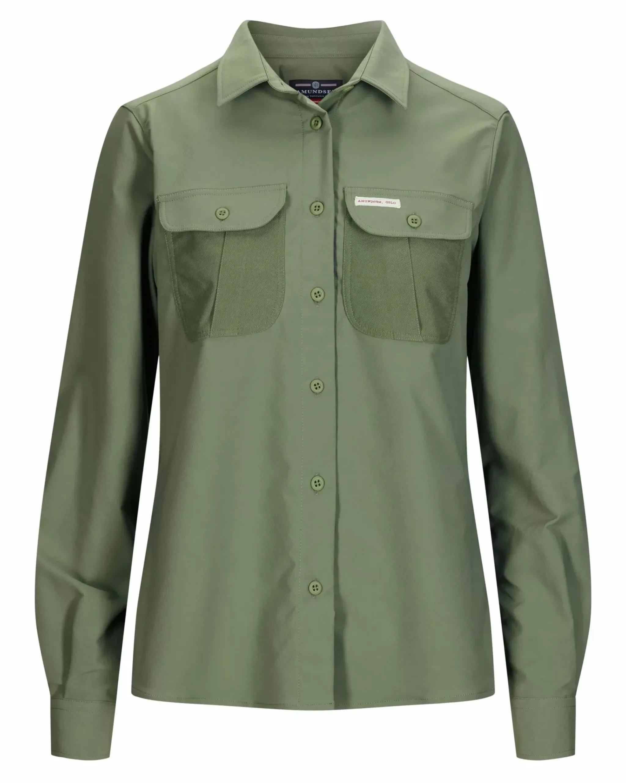 Amundsen Sports Shirts & Tees^Cityscape Shirt 405 Leaf Green