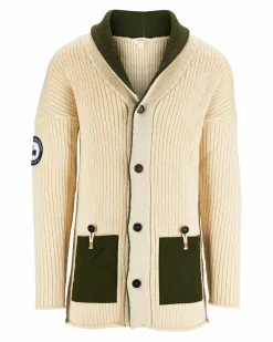 Amundsen Sports Sweaters^Heroes Cardigan 610 Natural
