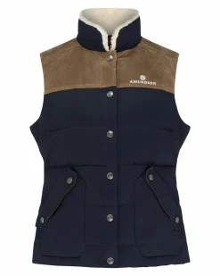 Amundsen Sports Vests^Huntress Vest 590 Faded Navy