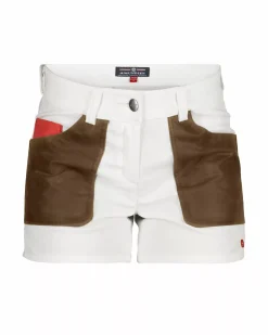 Amundsen Sports Shorts^5Incher Field Shorts 010 Offwhite/Tan