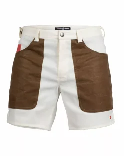 Amundsen Sports Shorts^7Incher Field Shorts 010 Offwhite/Tan