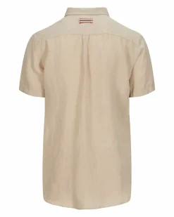 Amundsen Sports Shirts & Tees^Safari G.Dyed Linen SS 620 Desert