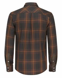 Amundsen Sports Shirts & Tees^Skauen Field Shirt 215 Hunter Brown Checks
