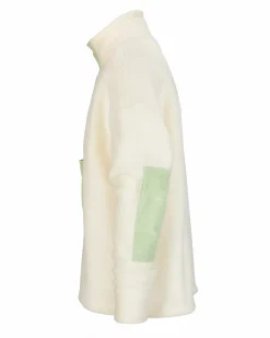 Amundsen Sports Sweaters^Vagabond Cord Fleece 403 Natural/Lichen Green