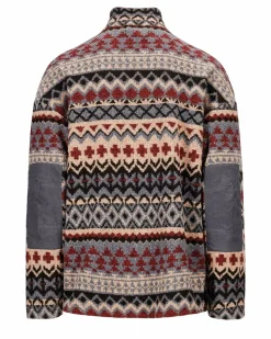 Amundsen Sports Sweaters^Vagabond Tradition Fleece 520 Faded Blue/Pattern