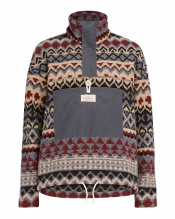 Amundsen Sports Sweaters^Vagabond Tradition Fleece 520 Faded Blue/Pattern