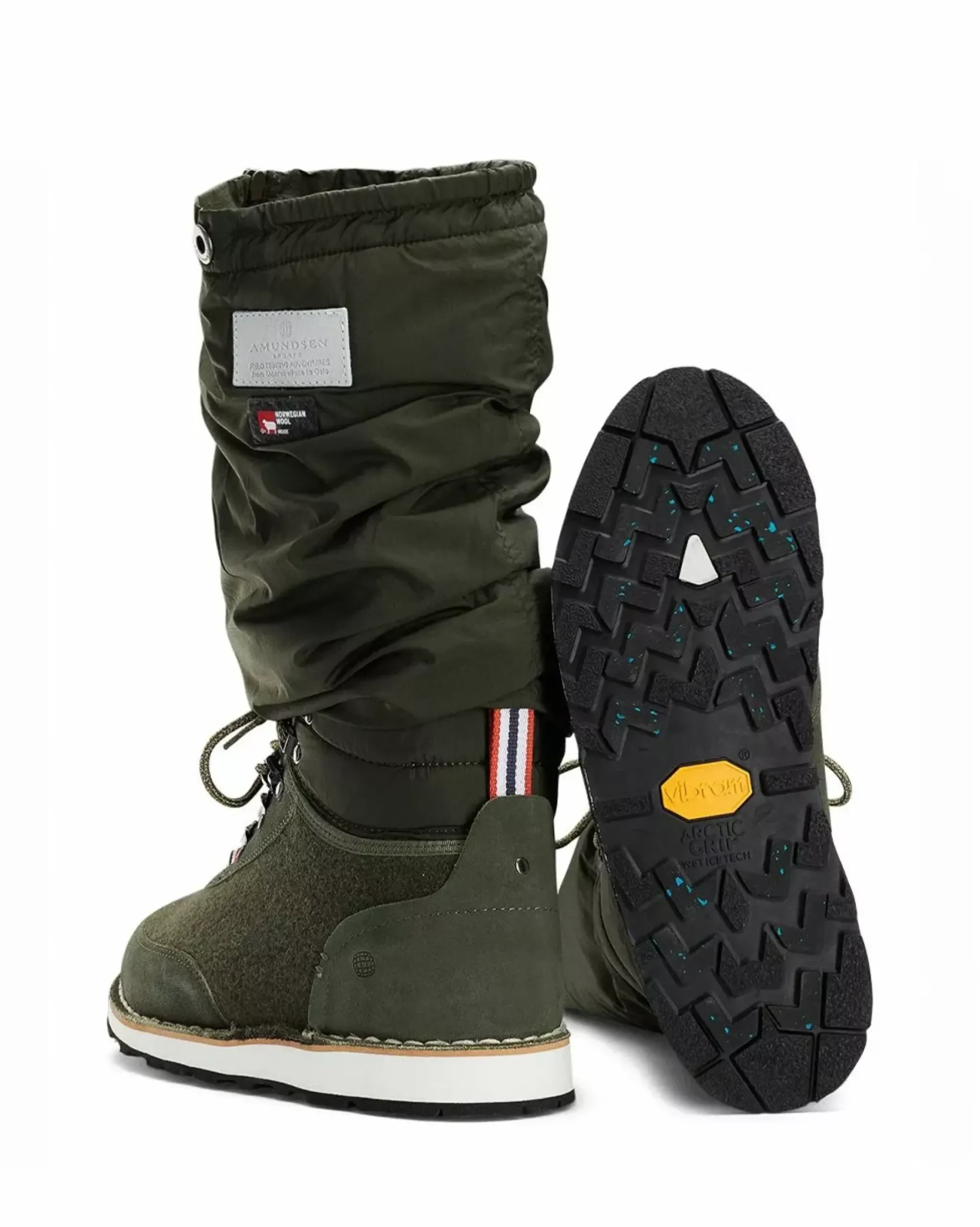 Amundsen Sports Winter Mucks^Winter Mucks Insulated 450 Olive/Olive Suede