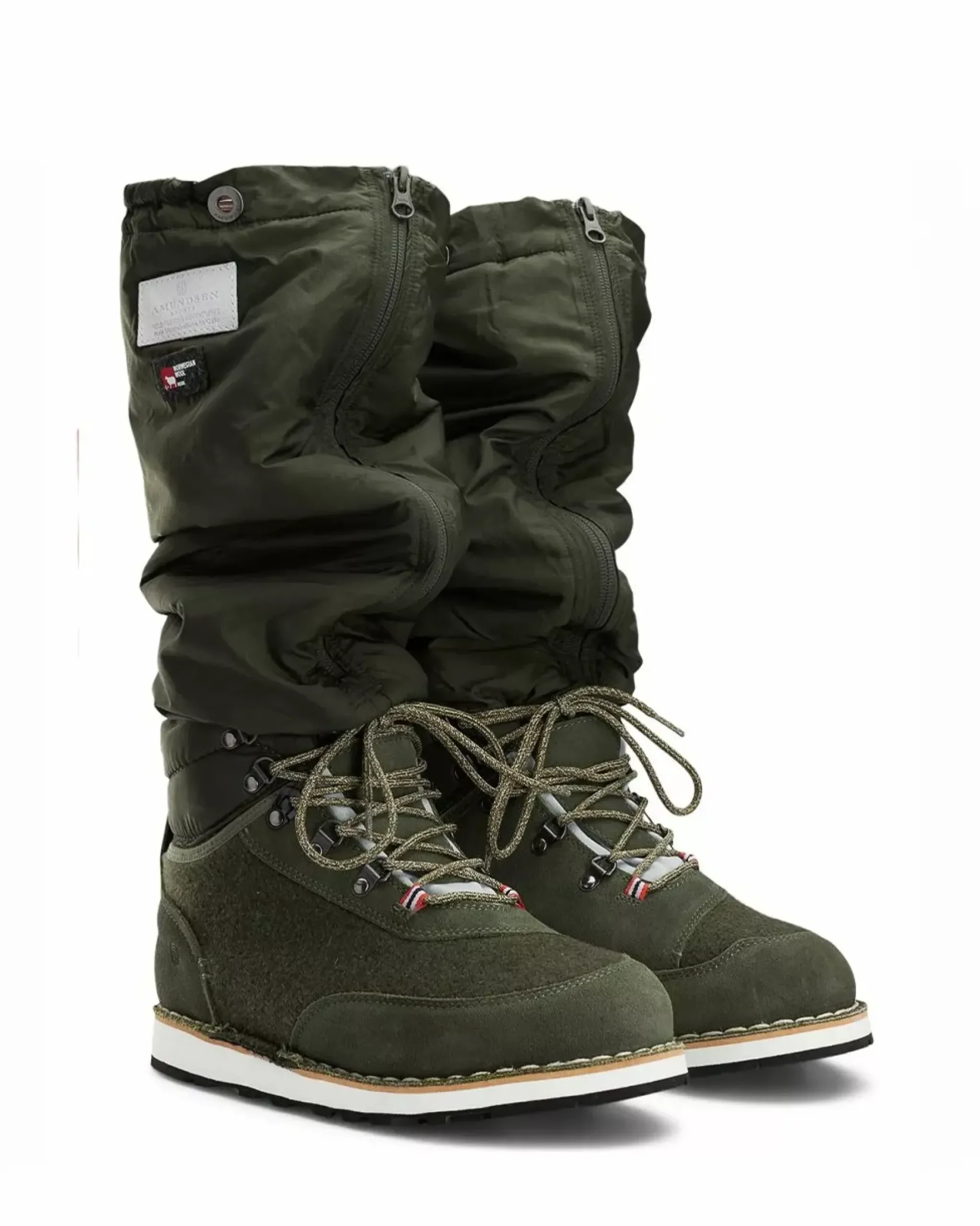 Amundsen Sports Winter Mucks^Winter Mucks Insulated 450 Olive/Olive Suede